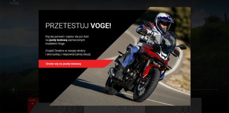 Motocykle Voge: poznaj je z bliska podczas jazdy testowej