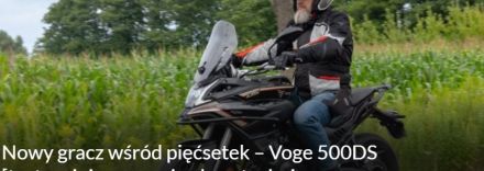 Nowy gracz wśród pięćsetek – Voge 500DS