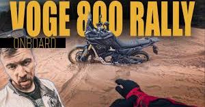 Padł na kolana przed VOGE 800 RALLY. ONBOARD Z WONSEM